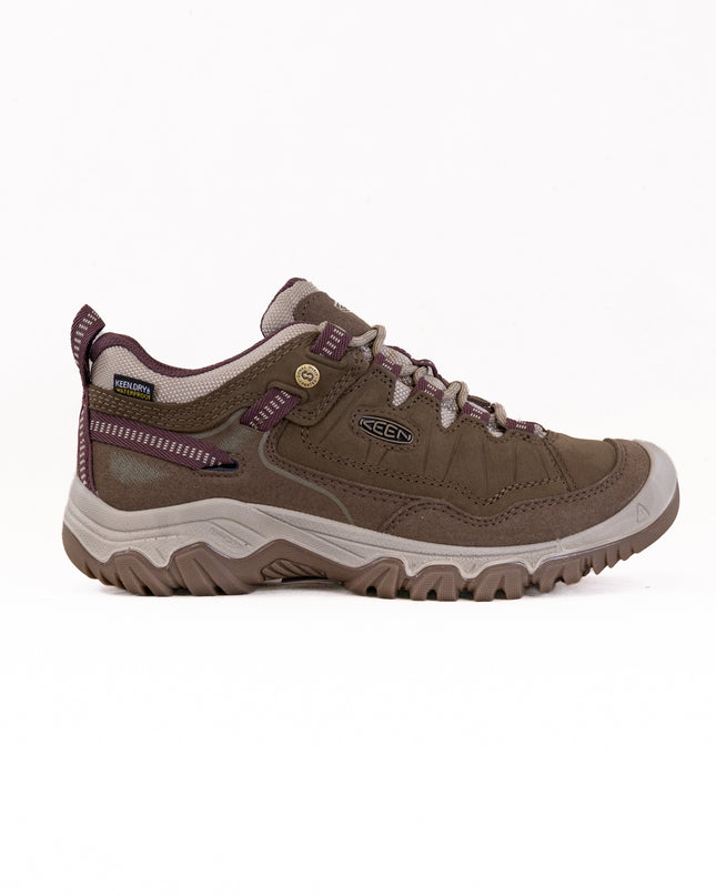 KEEN Targhee IV Waterproof Hiking Shoe (Women's) - Canteen/Huckleberry