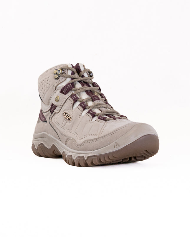 KEEN Targhee IV Mid Waterproof Hiking Boot (Women's) - Plaza Taupe/Huckleberry