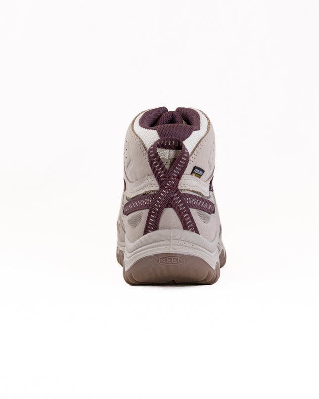 KEEN Targhee IV Mid Waterproof Hiking Boot (Women's) - Plaza Taupe/Huckleberry