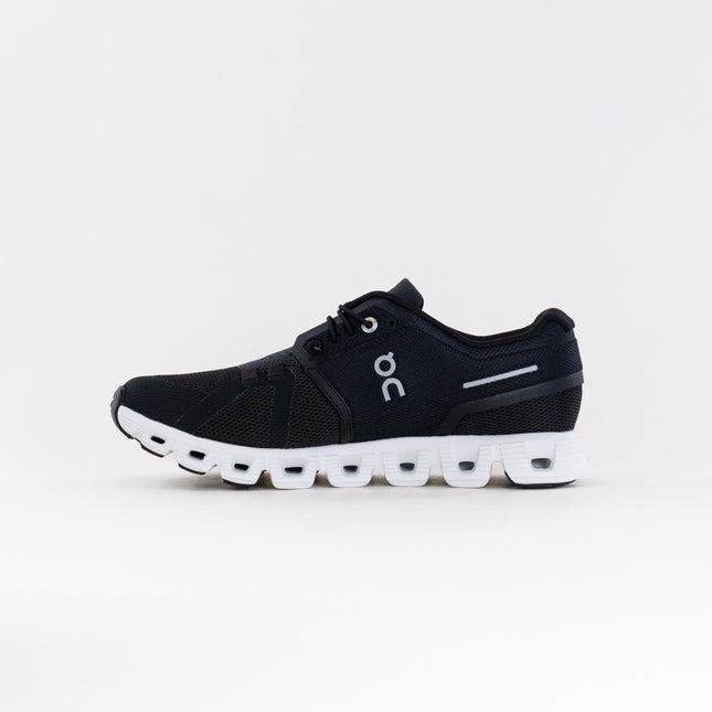 On Cloud 5 (Women's) - Black/White