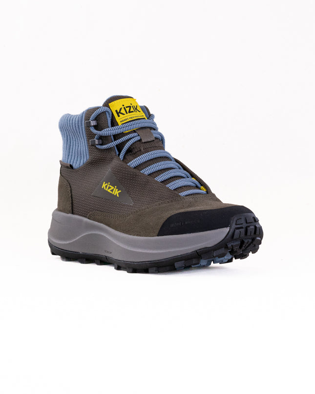 Kizik Freedom Hike Waterproof (Women's) - Brown/Windward Blue