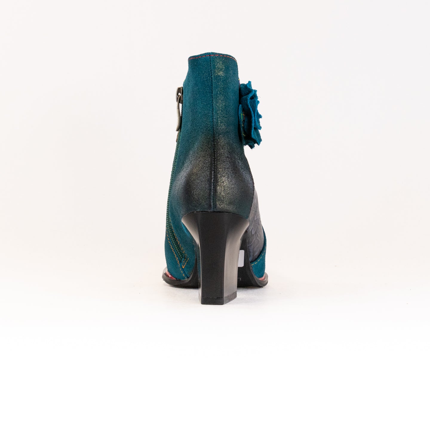 L'Artiste Zinna Bootie (Women's) - Teal Multi Leather