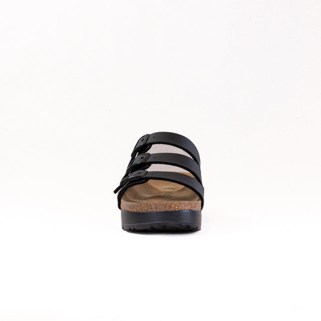 Birkenstock-Papillo Florida Flex Platform Vegan (Women's) - Birko-Flor Black