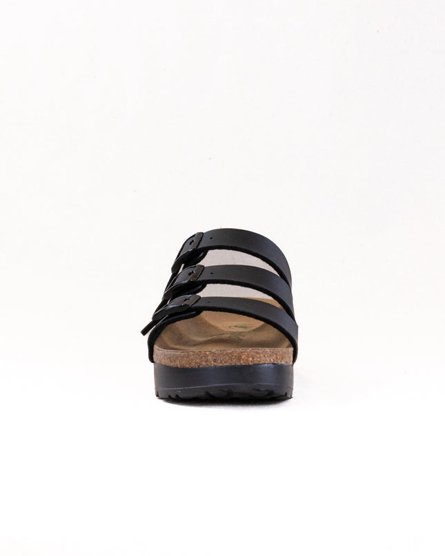 Birkenstock-Papillo Florida Flex Platform Vegan (Women's) - Birko-Flor Black