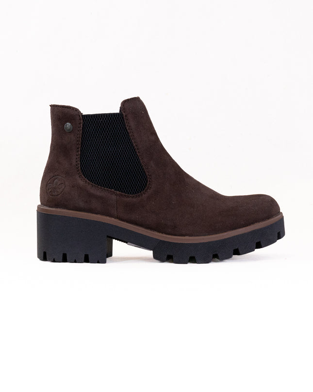 Rieker 79265 Amalia (Women's) - Rancho/Schwarz