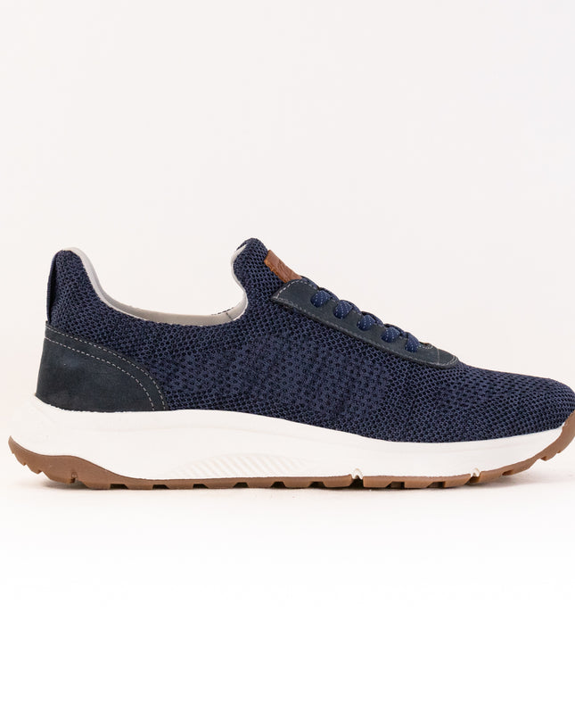 Florsheim Satellite Knit Elastic Lace Slip On (Men's) - Navy