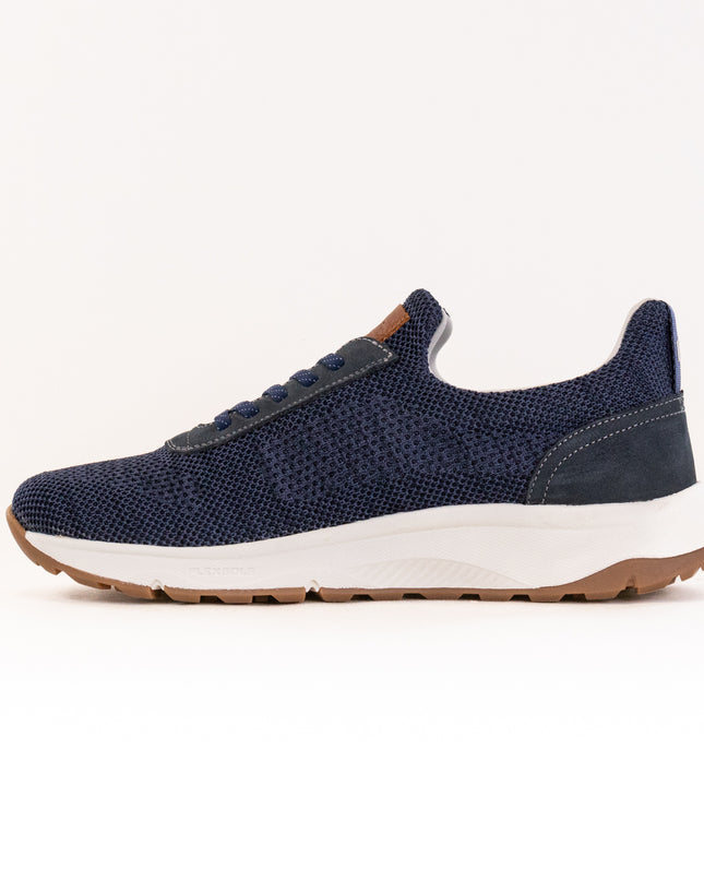 Florsheim Satellite Knit Elastic Lace Slip On (Men's) - Navy