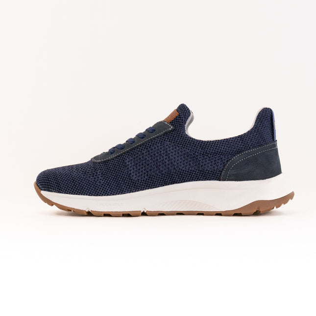 Florsheim Satellite Knit Elastic Lace Slip On (Men's) - Navy