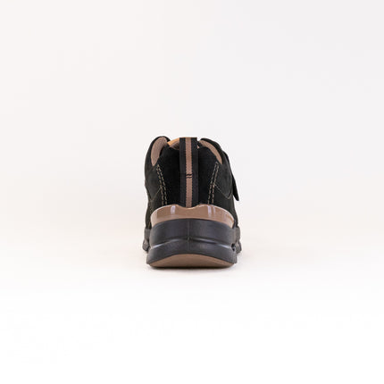 Clarks Nature X Tie Waterproof (Women's) - Black Combi Nubuck