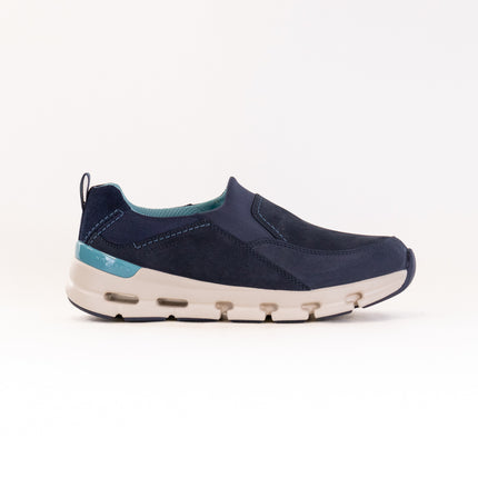 Clarks Nature X Sky Waterproof (Women's) - Navy Nubuck