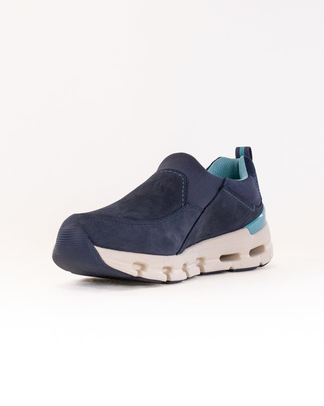 Clarks Nature X Sky Waterproof (Women's) - Navy Nubuck