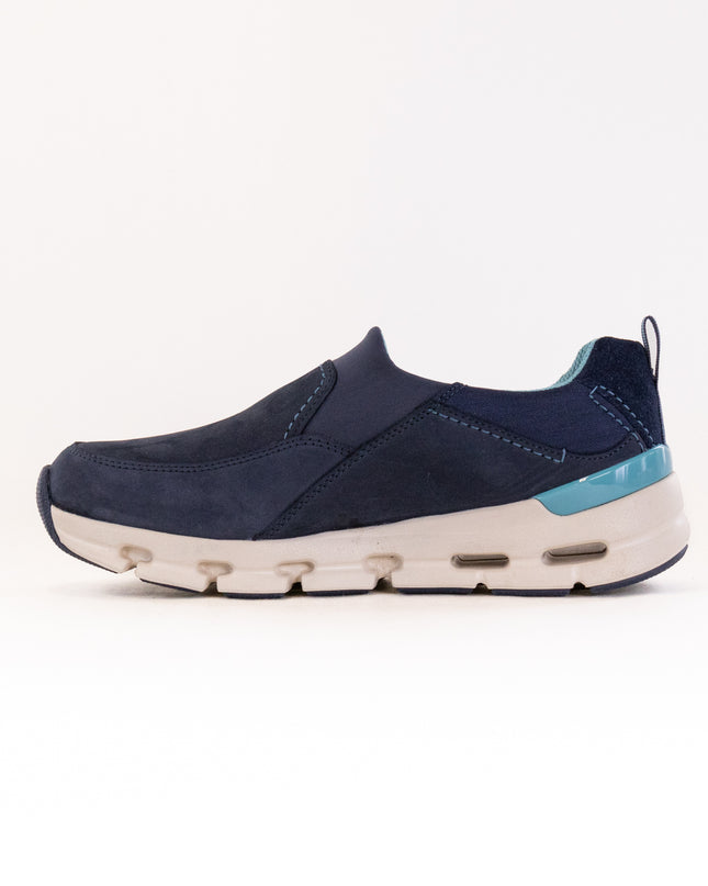 Clarks Nature X Sky Waterproof (Women's) - Navy Nubuck