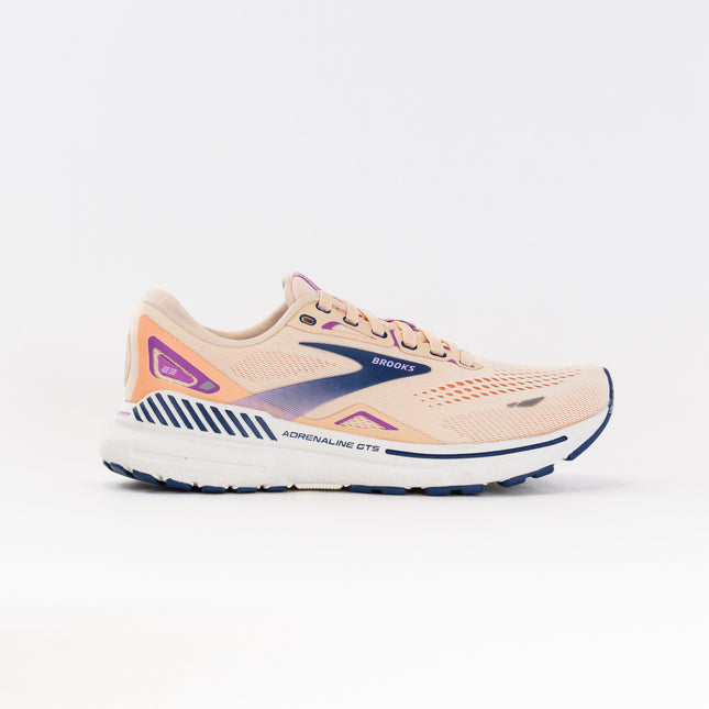 Brooks Adrenaline GTS 23 (Women’s) - Apricot/Estate Blue/Orchid