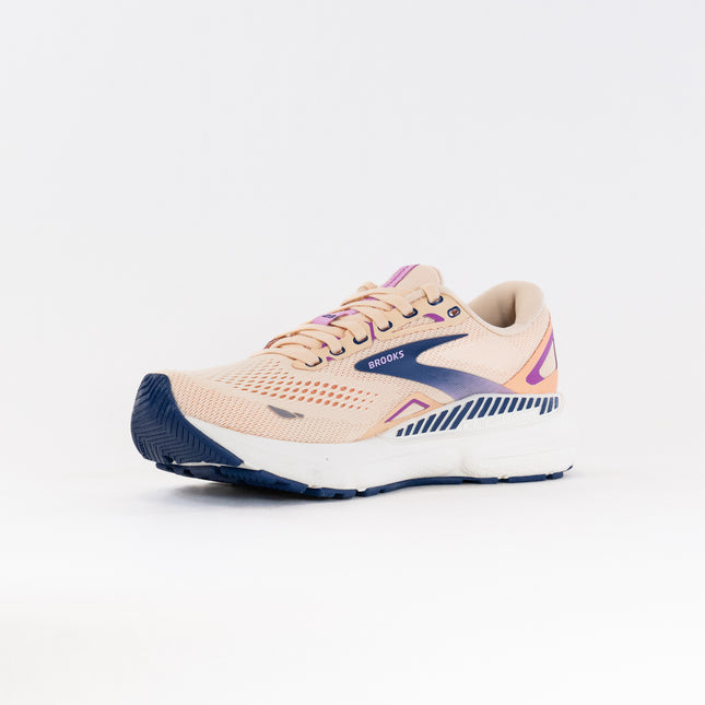 Brooks Adrenaline GTS 23 (Women’s) - Apricot/Estate Blue/Orchid