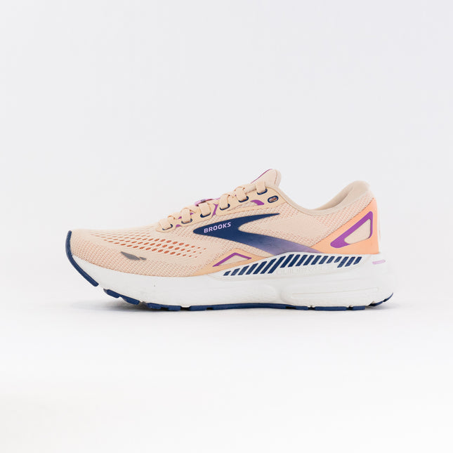 Brooks Adrenaline GTS 23 (Women’s) - Apricot/Estate Blue/Orchid