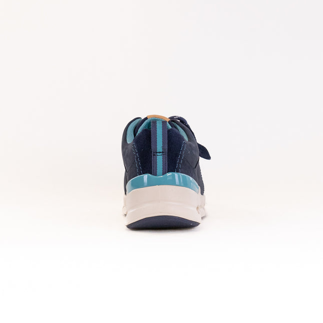 Clarks Nature X Tie Waterproof (Women's) - Navy Combi Nubuck