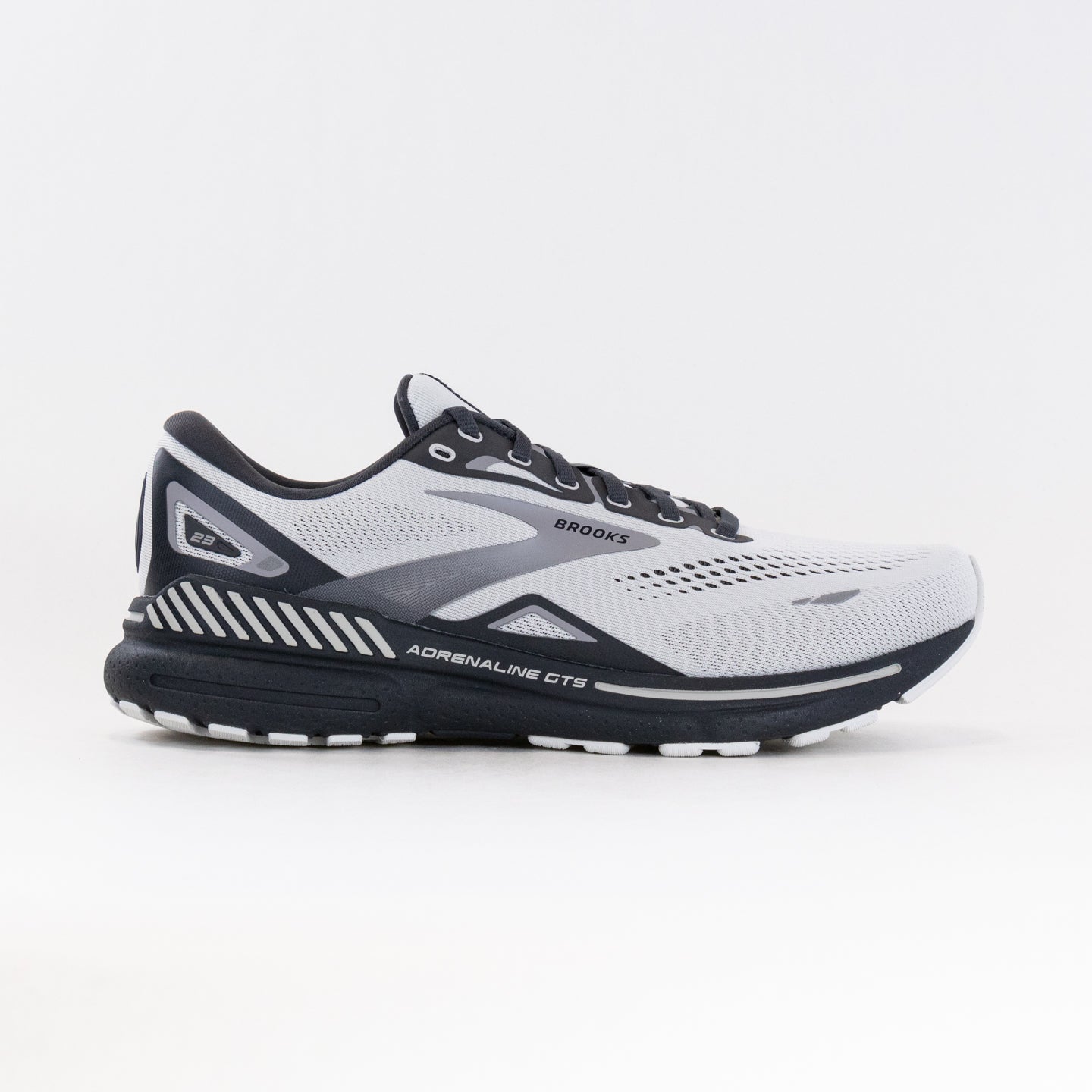 Brooks Adrenaline GTS 23 (Men’s) - Oyster/Ebony/Alloy