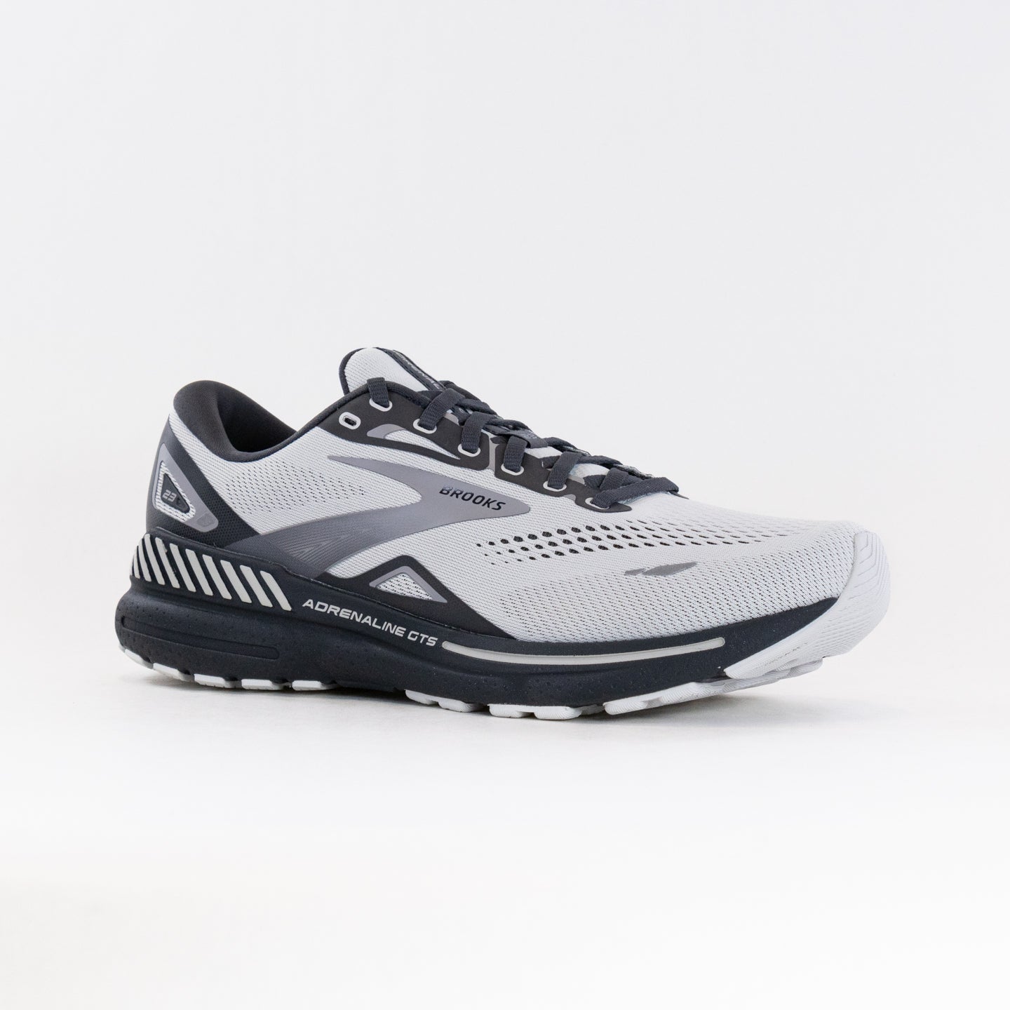 Brooks Adrenaline GTS 23 (Men’s) - Oyster/Ebony/Alloy