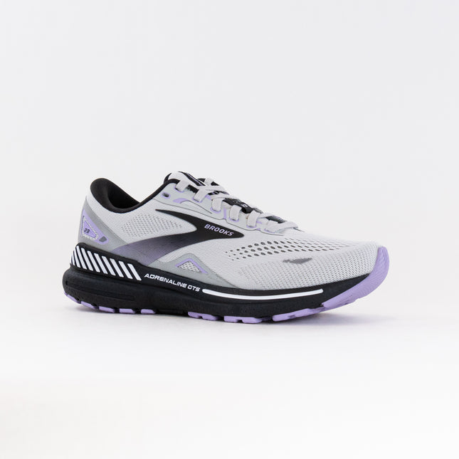 Brooks Adrenaline GTS 23 (Women’s) - Grey/Black/Purple