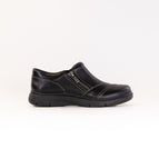 5 / NARROW / BLACK LEATHER