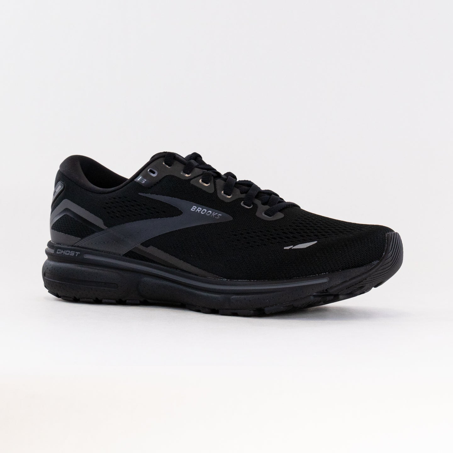 Brooks Ghost 15 (Men’s) - Black/Black/Ebony