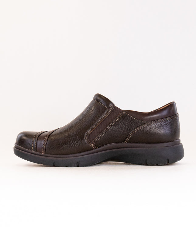 Clarks Certina Pure (Women's) - Dark Brown Leather