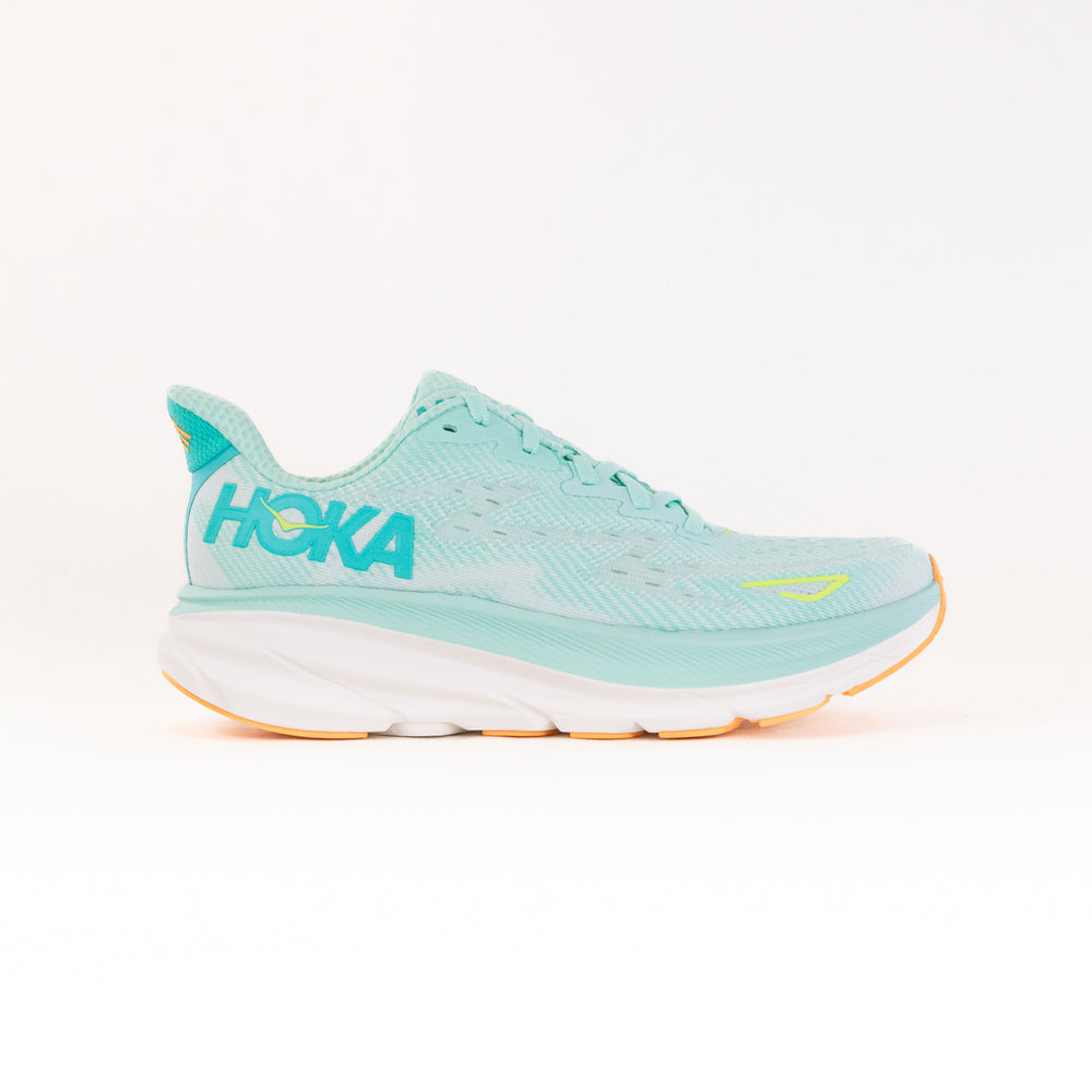 Hoka Clifton 9 (Women's) - Seafoam/Aqua Breeze