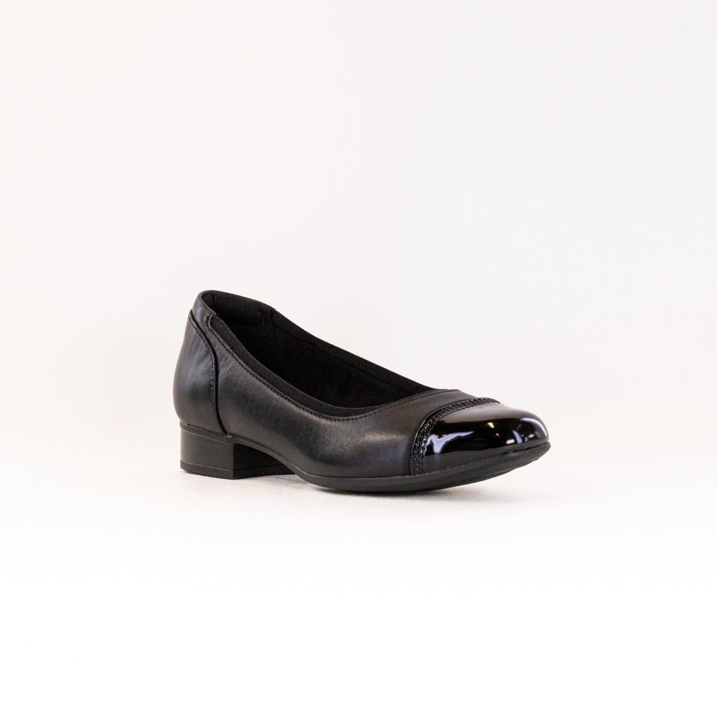 Clarks Krystine May (Women's) - Black Leather