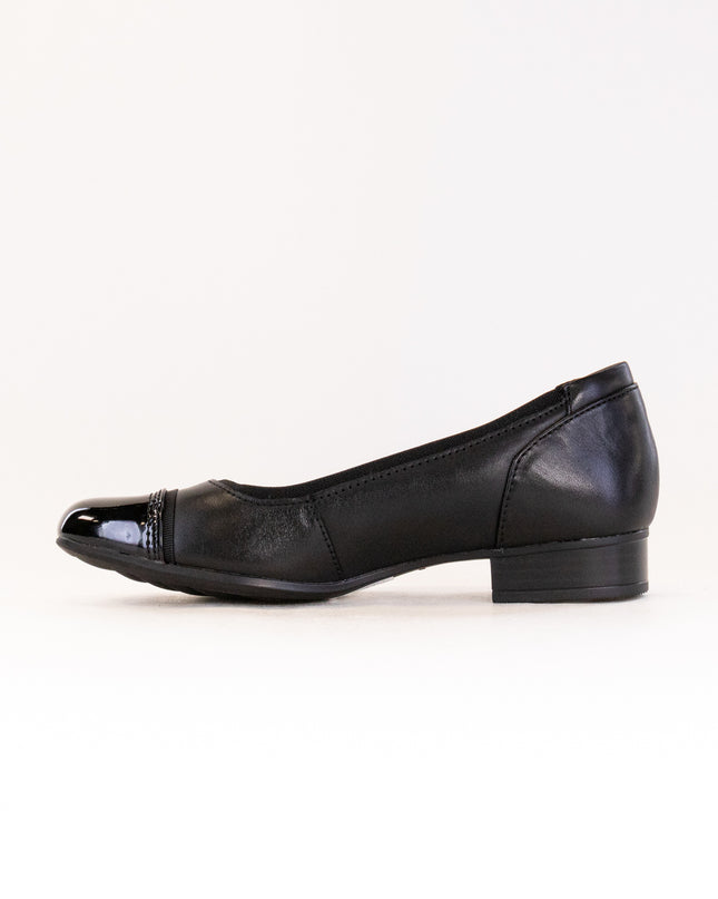 Clarks Krystine May (Women's) - Black Leather