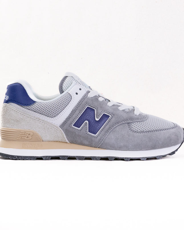 New Balance 574 (UNISEX) - Slate Grey/Rain Cloud