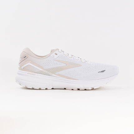 Brooks Ghost 15 (Women’s) - White/Crystal Grey