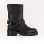6 / MEDIUM / BLACK LEATHER