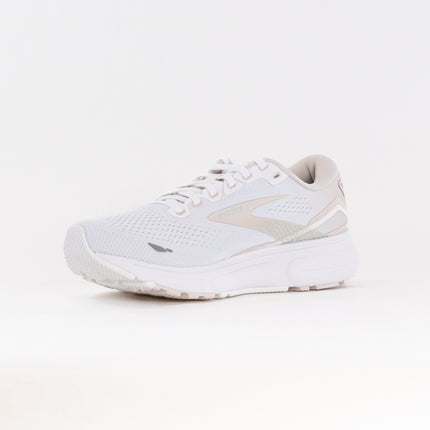 Brooks Ghost 15 (Women’s) - White/Crystal Grey
