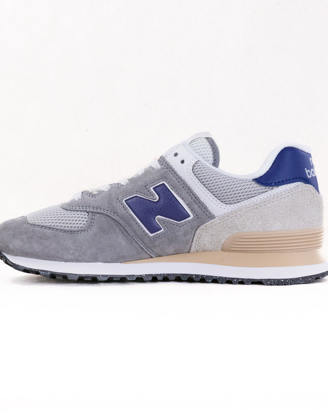 New Balance 574 (UNISEX) - Slate Grey/Rain Cloud
