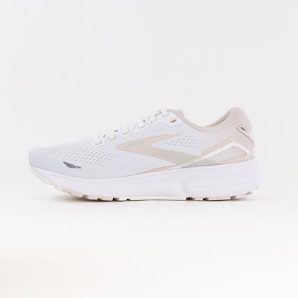 Brooks Ghost 15 (Women’s) - White/Crystal Grey