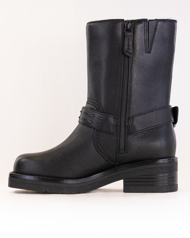 Clarks Rebelle Up Boot (Women's) - Black Leather