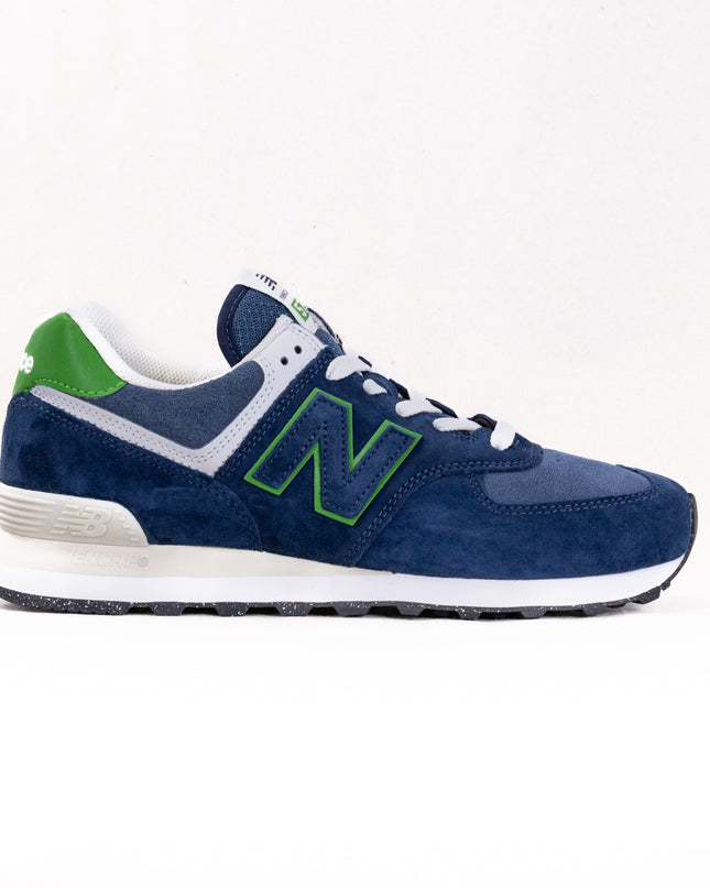 New Balance 574 (UNISEX) - NB Navy/Apline Green