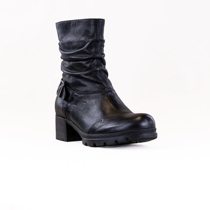 Wolky Troy WR (Women's) - Black Velvet Leather