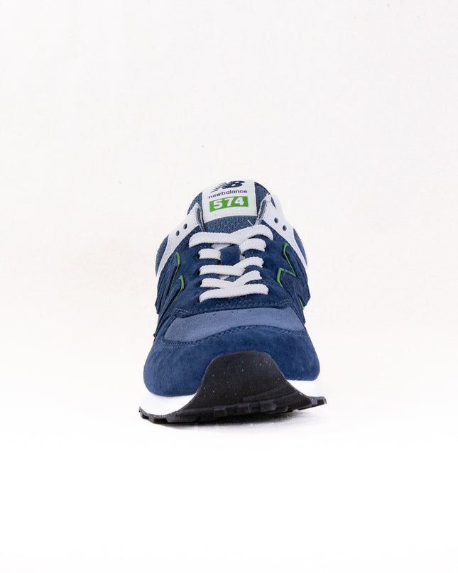 New Balance 574 (UNISEX) - NB Navy/Apline Green