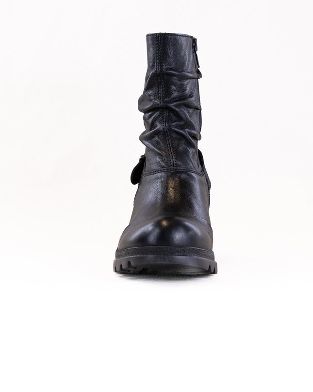 Wolky Troy WR (Women's) - Black Velvet Leather