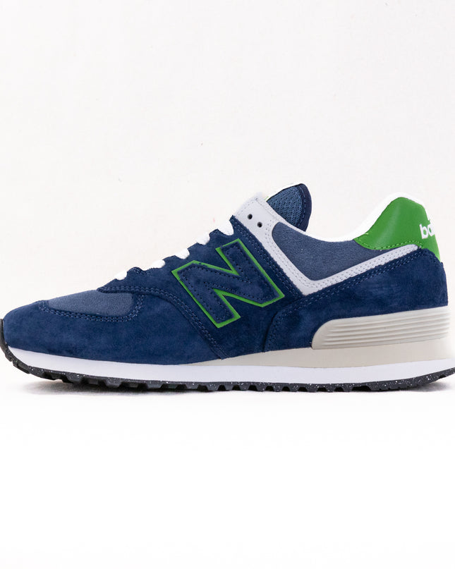 New Balance 574 (UNISEX) - NB Navy/Apline Green