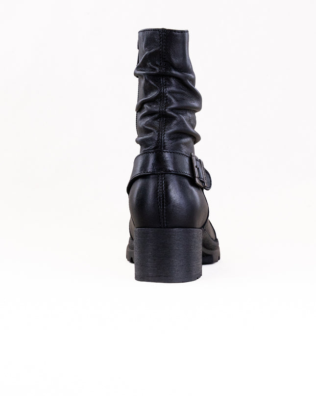 Wolky Troy WR (Women's) - Black Velvet Leather