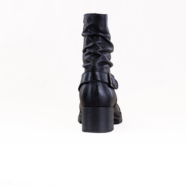 Wolky Troy WR (Women's) - Black Velvet Leather