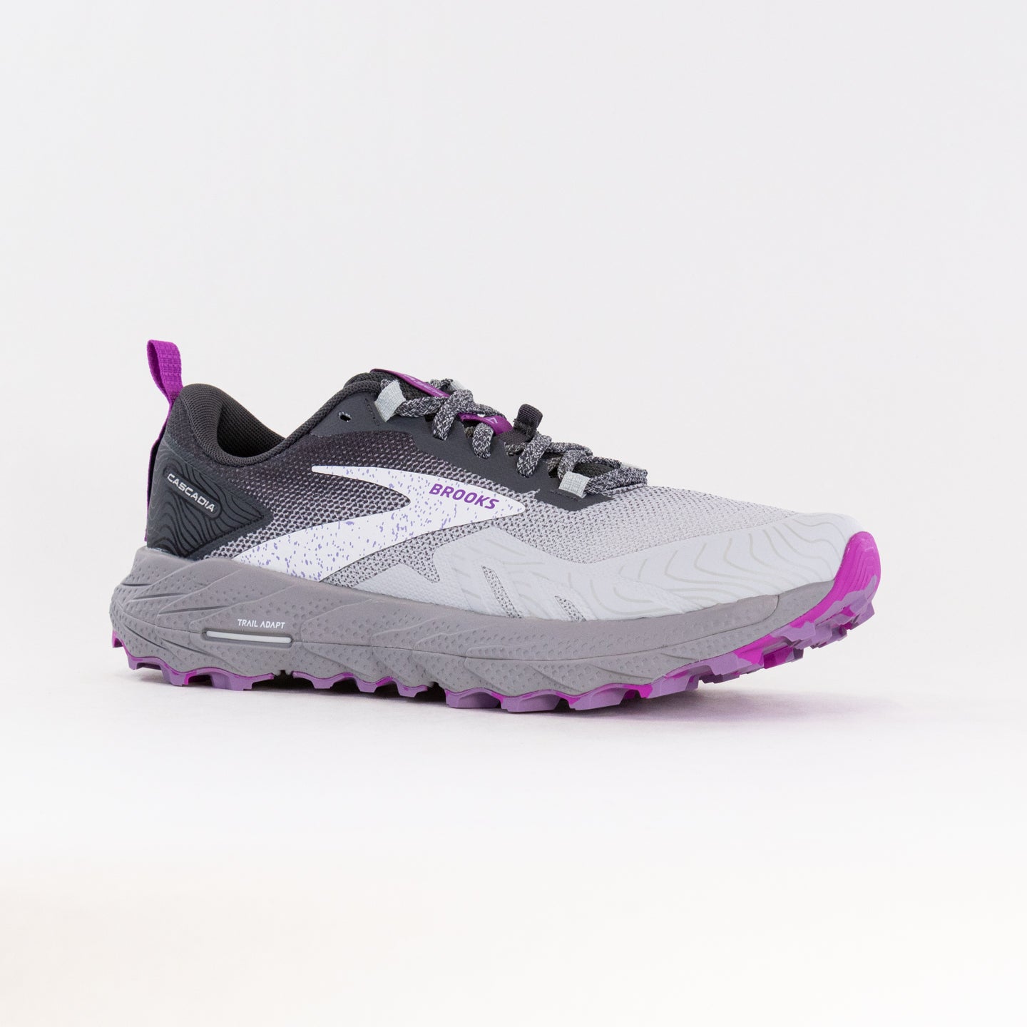 Brooks Cascadia 17 (Women's) - Oyster/Blackened Pearl/Purple – Chiappetta  Shoes