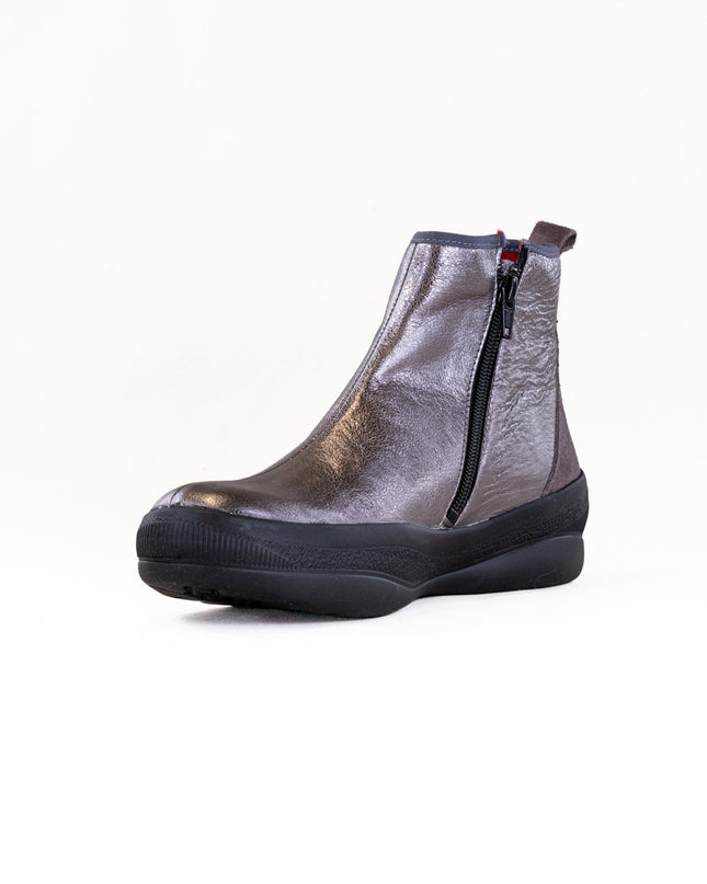 Wolky Pulse 2SF (Women's) - Anthracite Leather