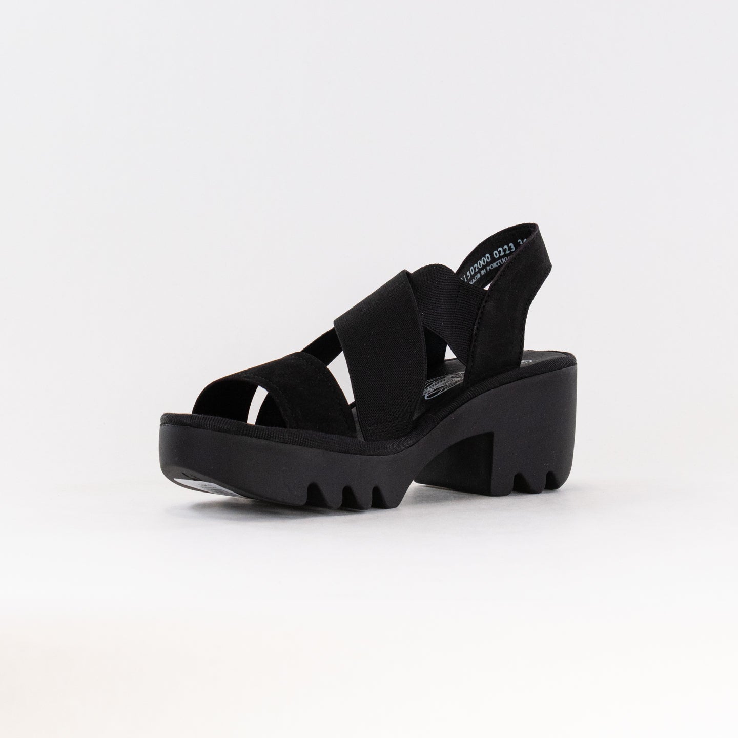 FLY London Crossover Sandals TAJI502FLY (Women's) - Black