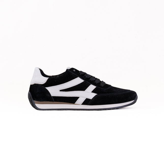Gabor Slim Soul Sneaker (Women's) - Black