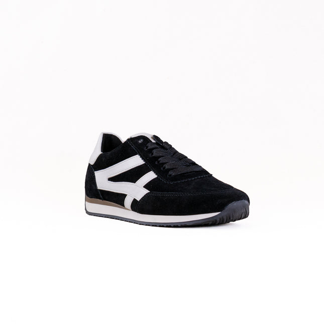 Gabor Slim Soul Sneaker (Women's) - Black