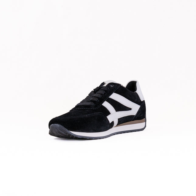 Gabor Slim Soul Sneaker (Women's) - Black