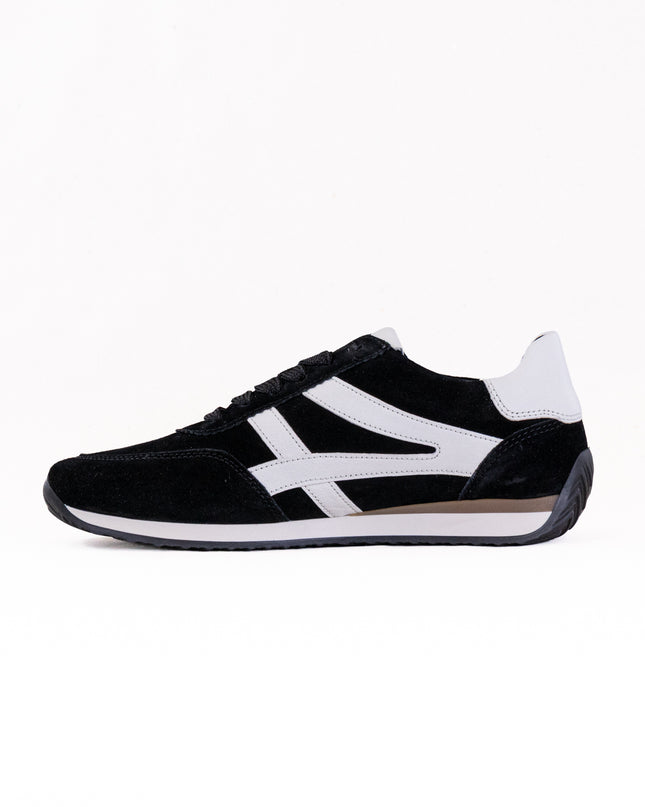 Gabor Slim Soul Sneaker (Women's) - Black